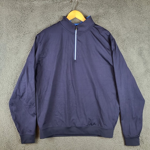 FootJoy Other - Footjoy 1/4 Zip Men's XL Blue Pullover Performance Golf Stretch